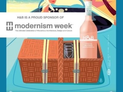 H&B Provence sponsor de la Modernism Week